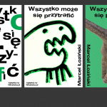Jeremi Mroziński „Wszystko może się przytrafić” plakat typograficzny, graficzny, fotograficzny