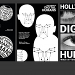 Karolina Szyszka „Hollywood's Digital Humans” plakat typograficzny, graficzny, fotograficzny